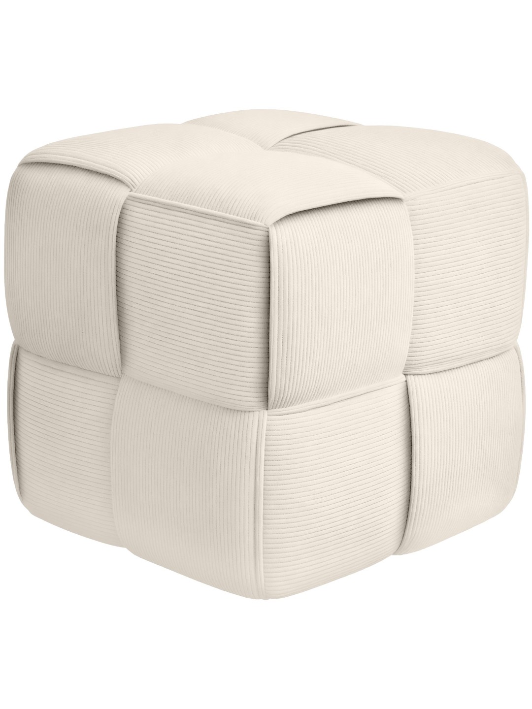 Tabouret Forinta Cord, crème