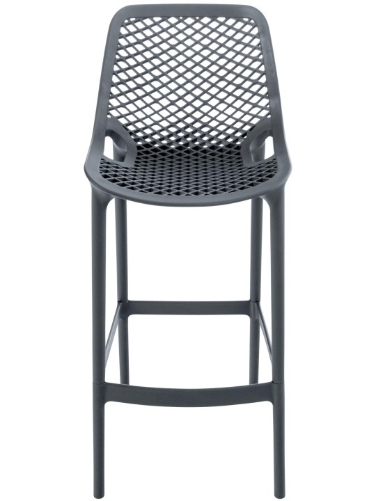 Lot de 2 tabourets de bar Air, gris foncé Lot de 2 tabourets de bar Air, gris foncé