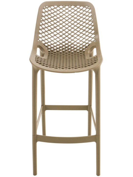 Lot de 2 tabourets de bar Air, taupe Lot de 2 tabourets de bar Air, taupe