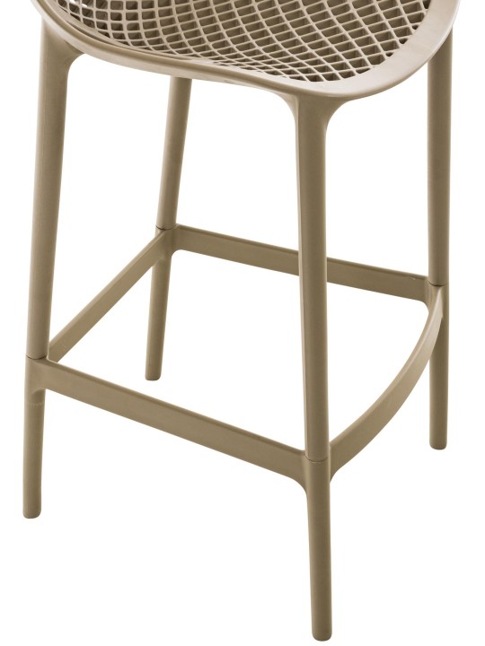 Lot de 2 tabourets de bar Air, taupe Lot de 2 tabourets de bar Air, taupe