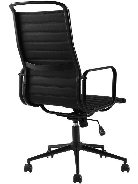 Chaise de bureau Nelson simili cuir, noir Chaise de bureau Nelson simili cuir, noir