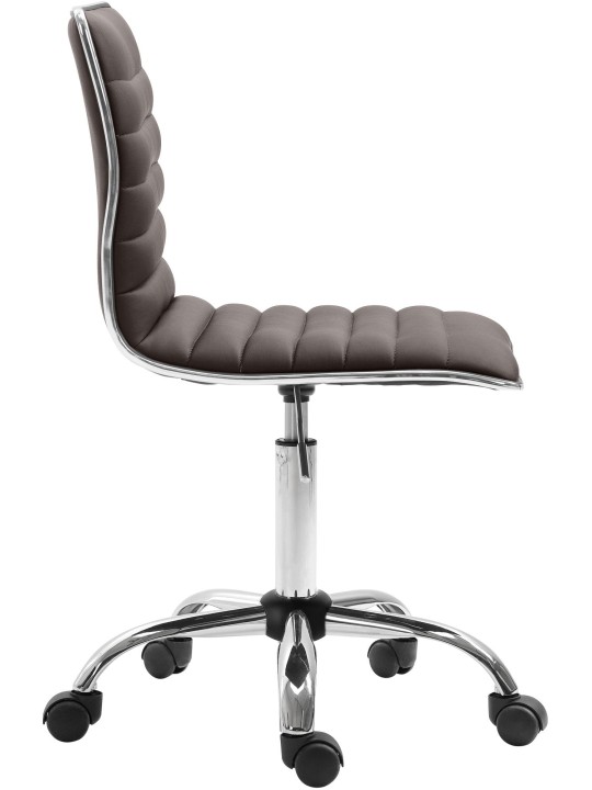 Tabouret de travail Alamosa simili cuir, brun Tabouret de travail Alamosa simili cuir, brun