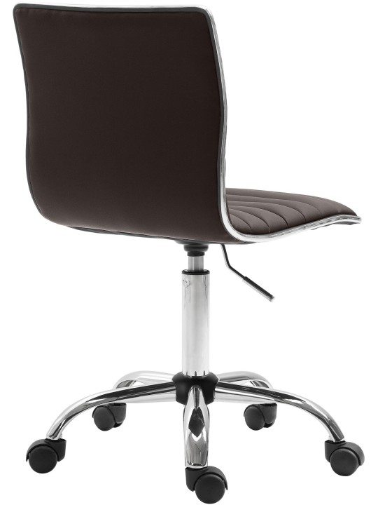 Tabouret de travail Alamosa simili cuir, brun Tabouret de travail Alamosa simili cuir, brun