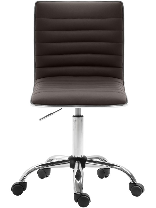 Tabouret de travail Alamosa simili cuir, brun Tabouret de travail Alamosa simili cuir, brun