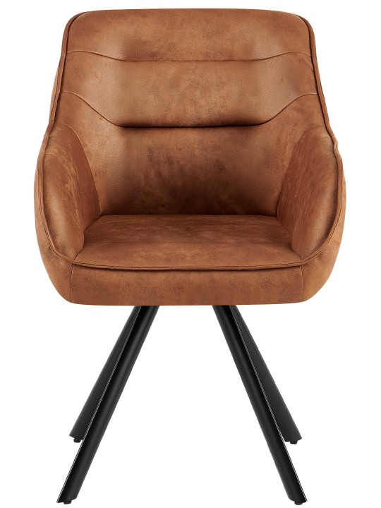 Chaise Pettuli Vintage, brun clair