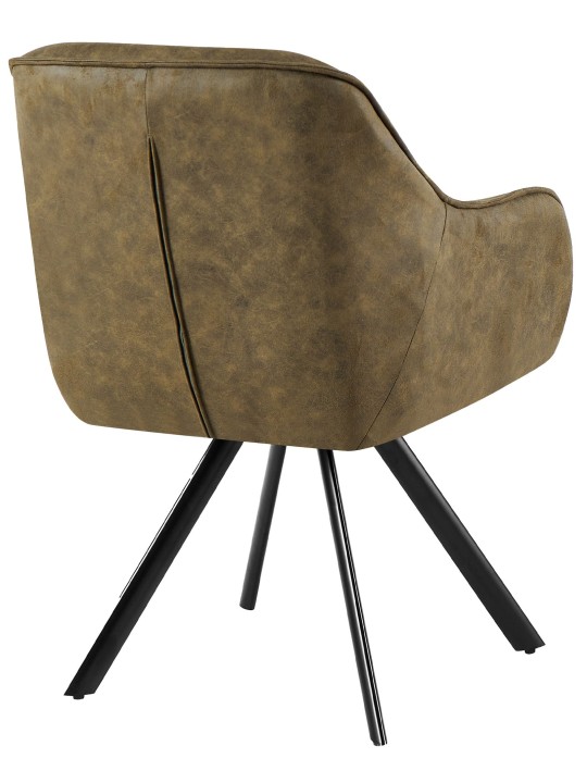 Chaise Pettuli Vintage, vert antique