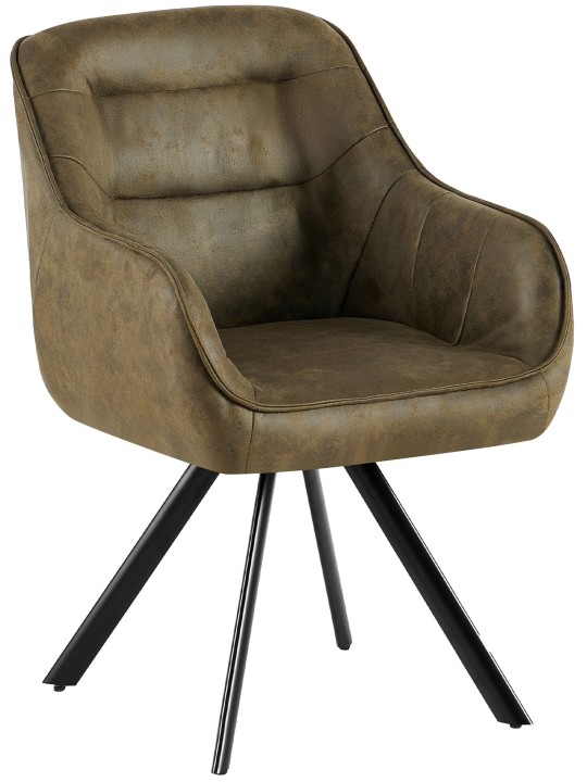 Chaise Pettuli Vintage, vert antique
