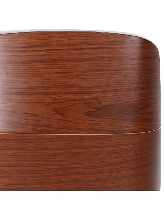 Chaise de bureau Varel simili cuir, noyer/blanc Chaise de bureau Varel simili cuir, noyer/blanc