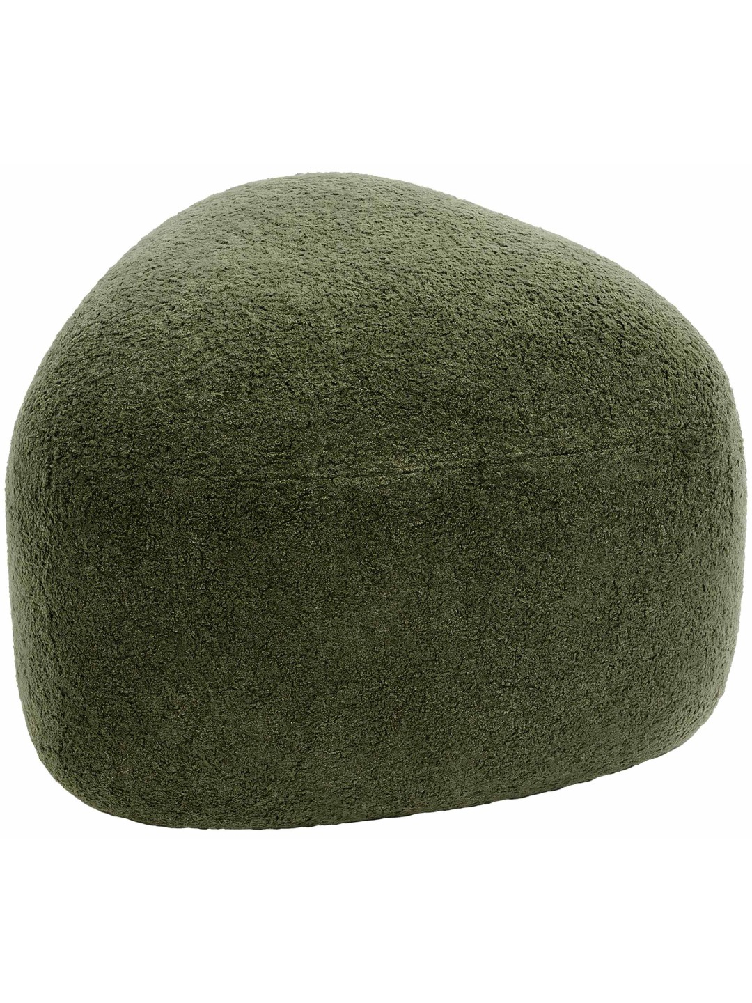 Tabouret Alfrisa Teddy, vert foncé