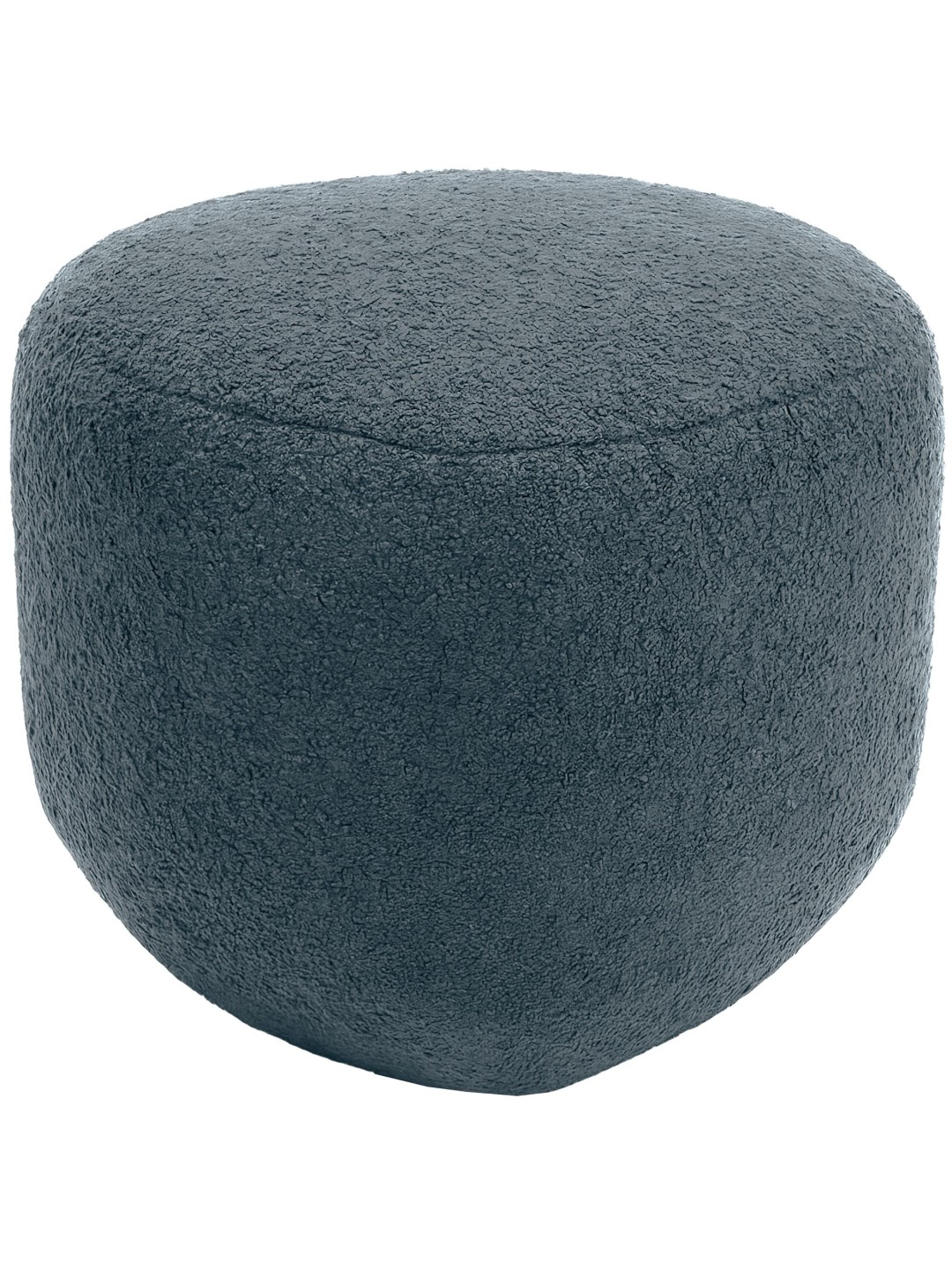 Tabouret Alfrisa Teddy, gris foncé