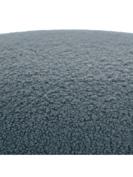 Tabouret Alfrisa Teddy, gris foncé