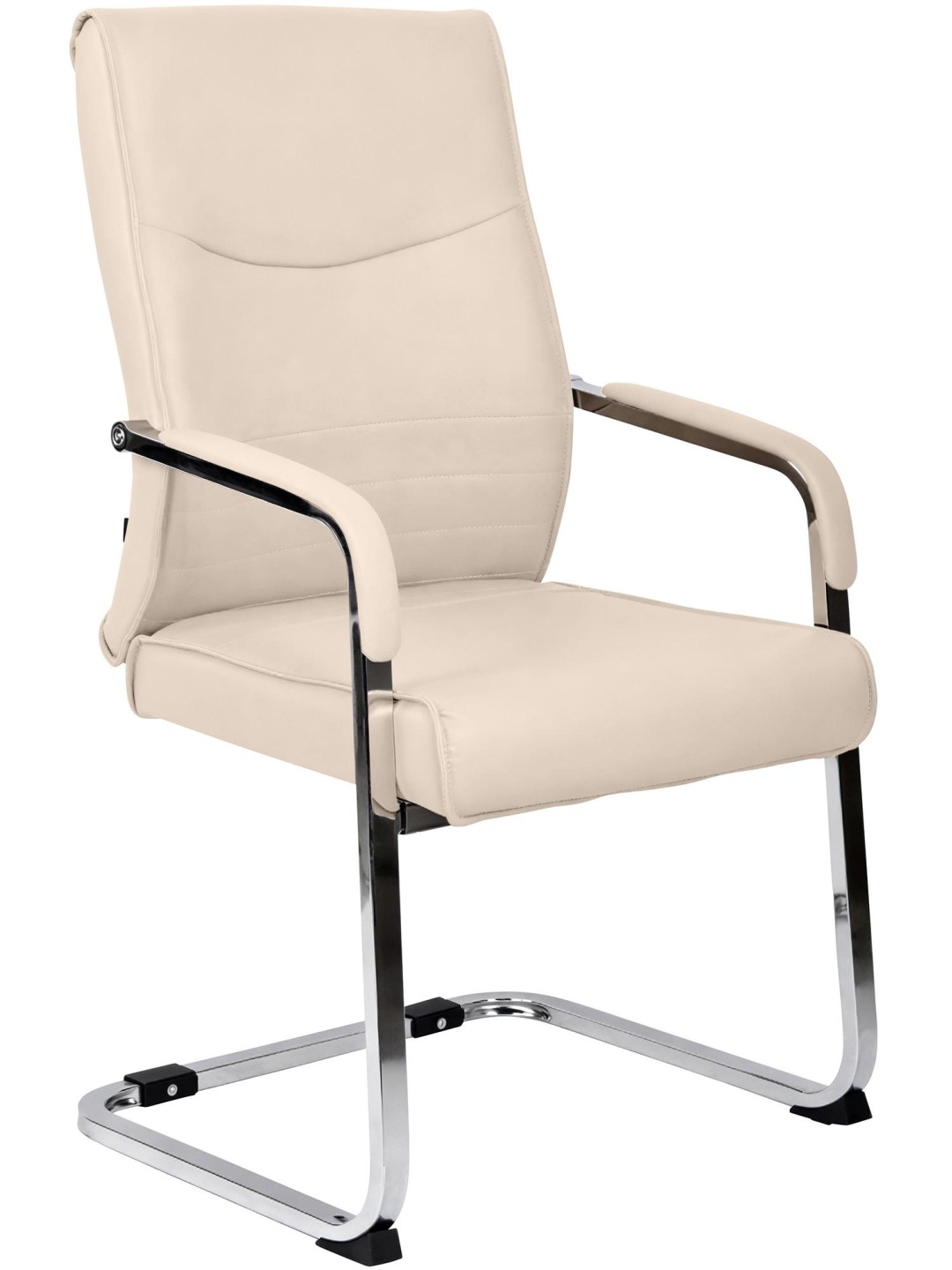 Chaise visiteur Hobart, crème