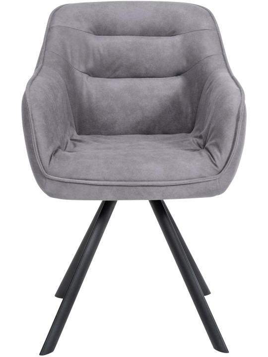 Chaise Russel Vintage, gris