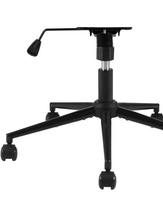 Chaise de bureau Nelson simili cuir, noir Chaise de bureau Nelson simili cuir, noir