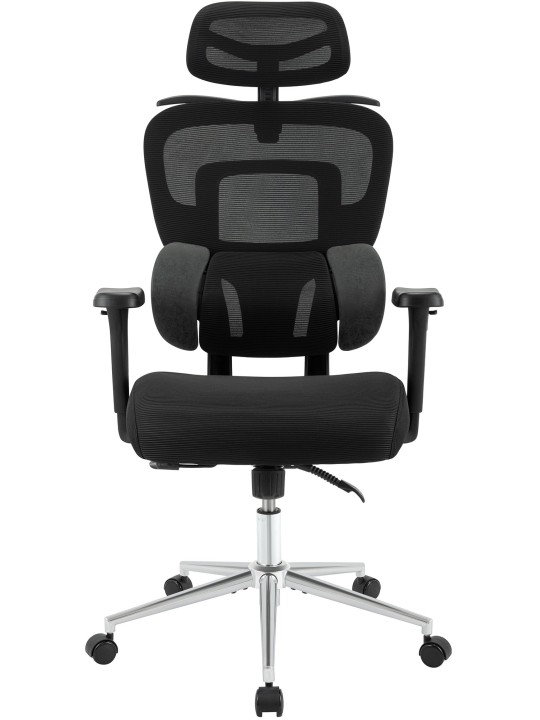 Chaise de bureau Lothenda, noir