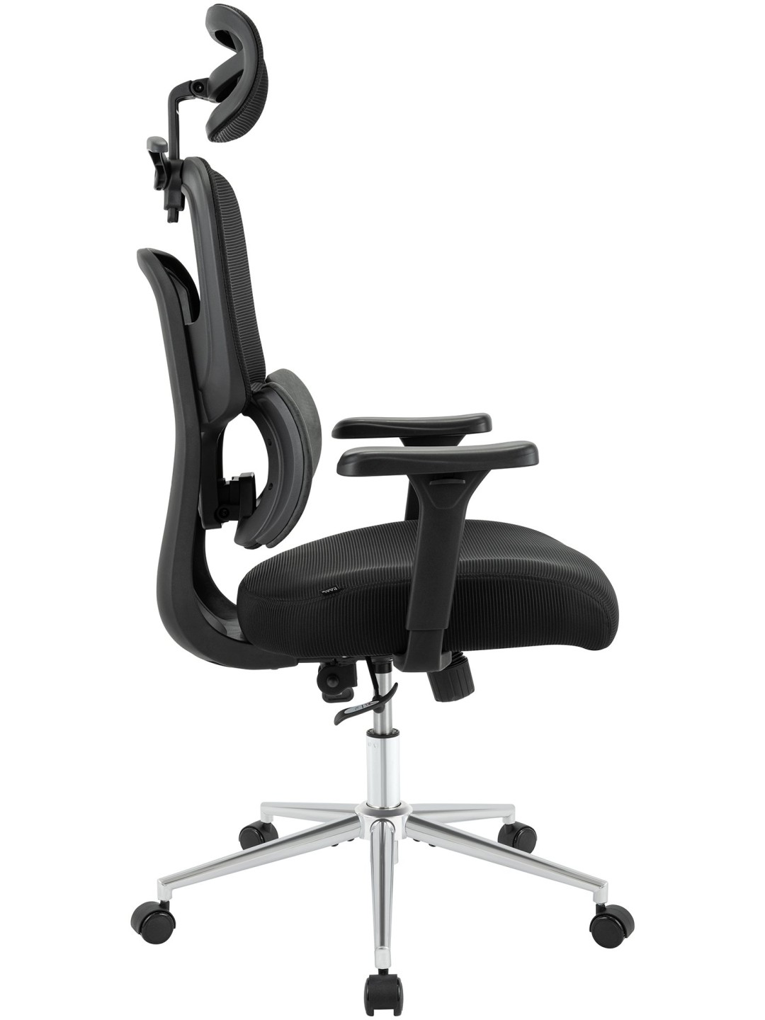 Chaise de bureau Lothenda, noir