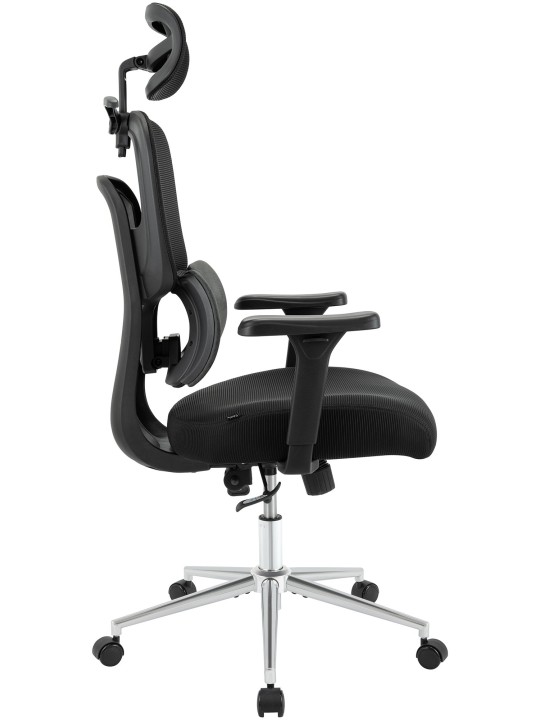 Chaise de bureau Lothenda, noir