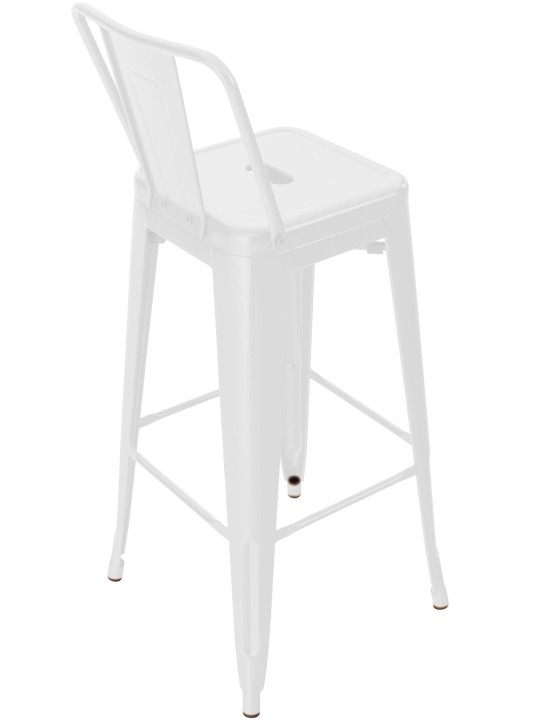 Tabouret de bar Mason, blanc Tabouret de bar Mason, blanc
