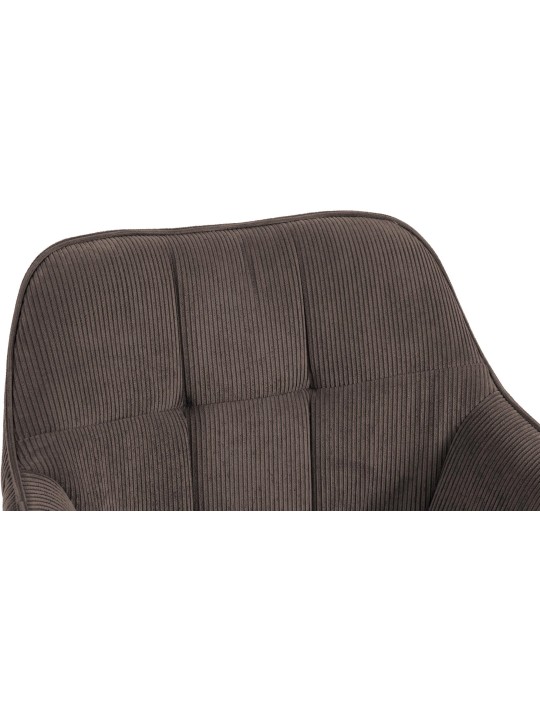 Chaise de salle à manger Vienna Cord natura, brun