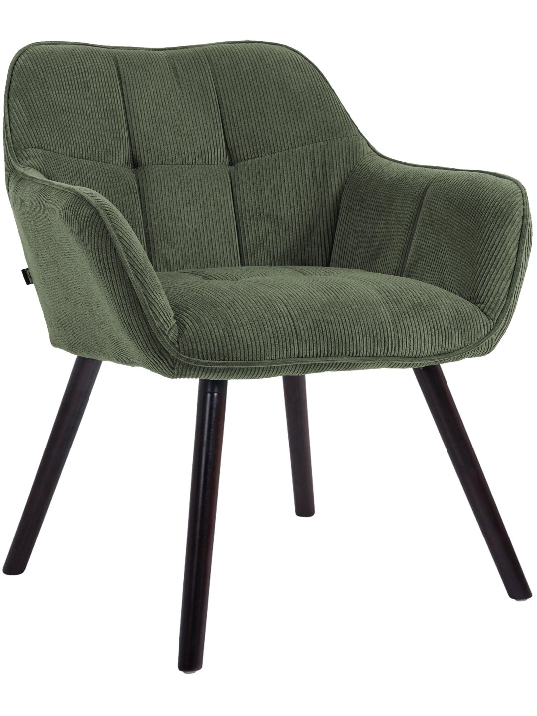 Chaise de salle à manger Vienna Cord, vert